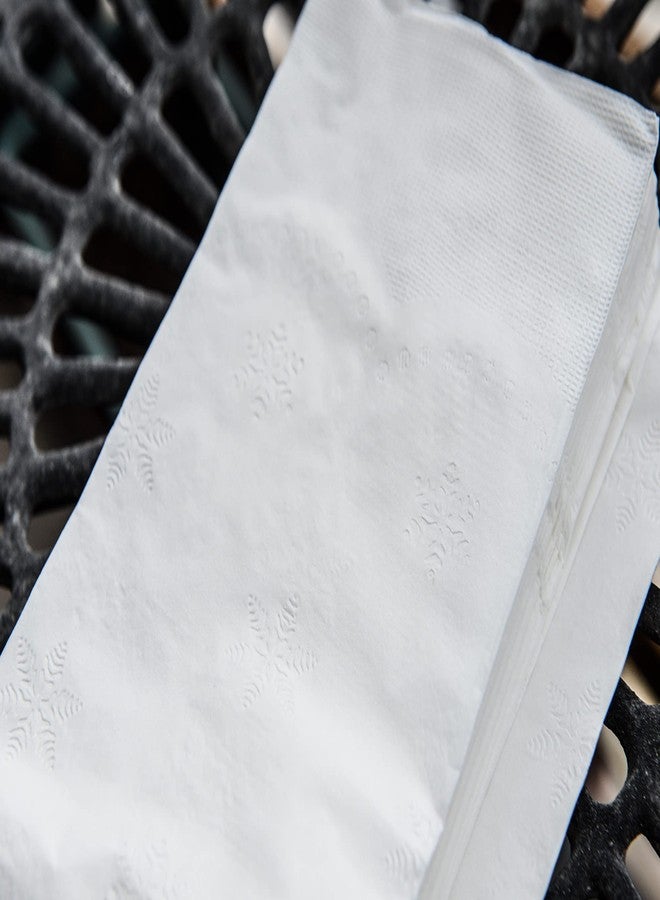 EcoQuality 2-Ply White Dinner Napkins 15 x 17, White 250/pk, Everyday Napkins, Perfect for Restaurants, Diners, Bodegas & Home - Image 5